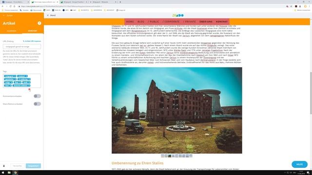 Как создать блог на конструкторе джимдо? Как опубликовать статью на Jimdo? Добавить тэги (3d) смотреть онлайн