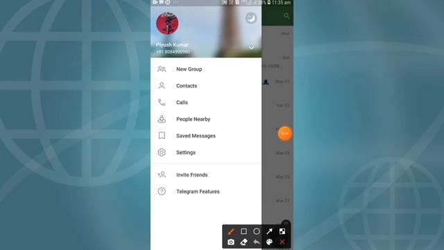 Telegram chat par photo kaise lagaye/gallery photo telegram chat me kaise lagaye/telegram tricks/ смотреть онлайн