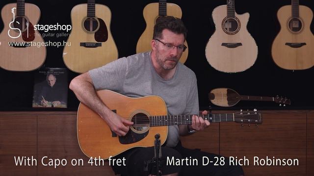 Martin D-28 Rich Robinson demo by Stageshop смотреть онлайн