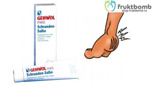 Чем лечить трещины на пятках - Gehwol Мазь от трещин