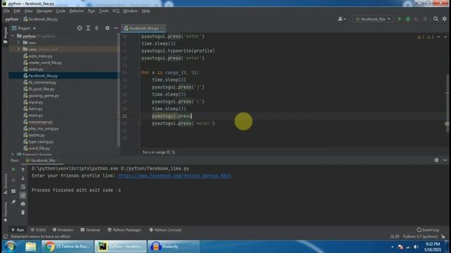 Facebook Auto Like by Python | Python Bangla Hack смотреть онлайн