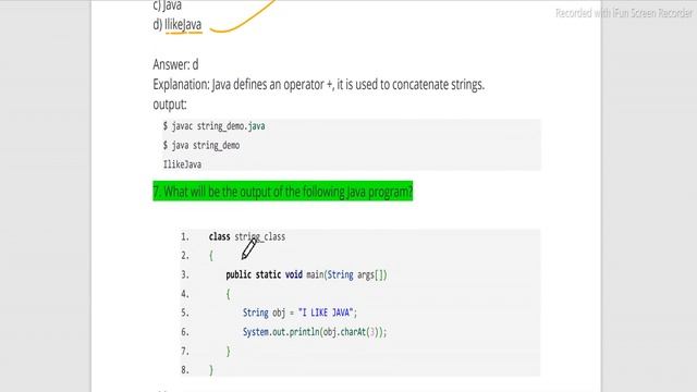 #26 String Class Java Language MCQ for Interview Placement & Exam смотреть онлайн