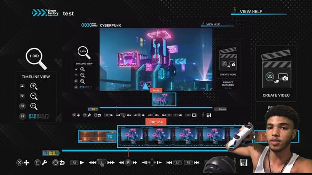 SHAREFACTORY STUDIO ON PS5 - BASICS TUTORIAL ADD CLIPS EDIT CLIPS ADD MUSIC ZOOM (HOW TO USE) смотреть онлайн
