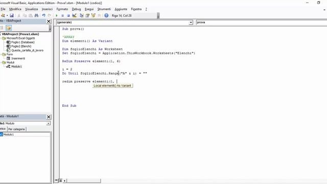 Tutorial VBA Excel - Video 4 - Gli Array e le Matrici parte 2 смотреть онлайн