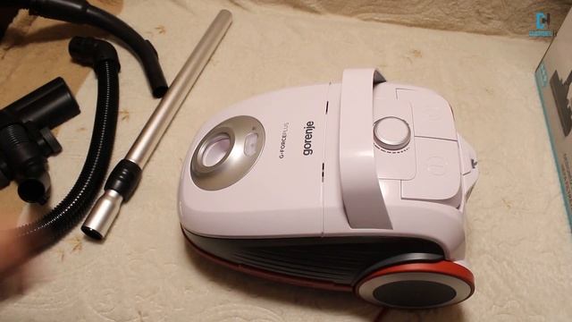 Gorenje VCEA21GPLW - extra silent vacuum cleaner смотреть онлайн