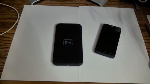 ? Беспроводная зарядка QI ? wireless charger из Китая (unboxing) смотреть онлайн