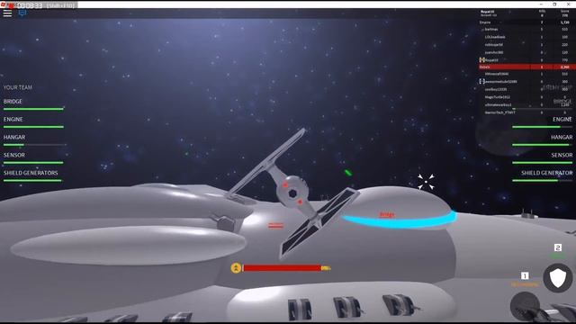 Classic Miner1 plays Star Wars Space Battle in Roblox смотреть онлайн