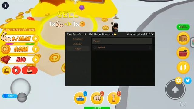 Roblox Get Huge Simulator Script!