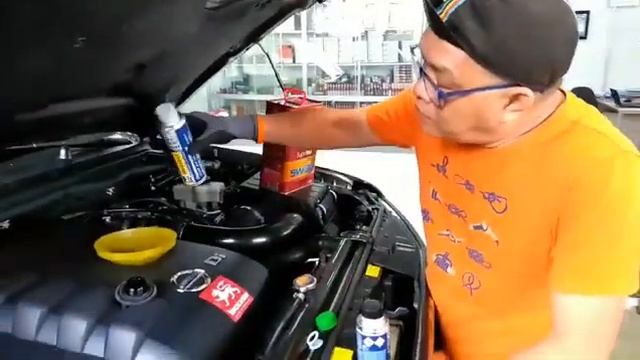 Thay Nhớt #WOLVER 5W30 Cho #NAVARA #D40