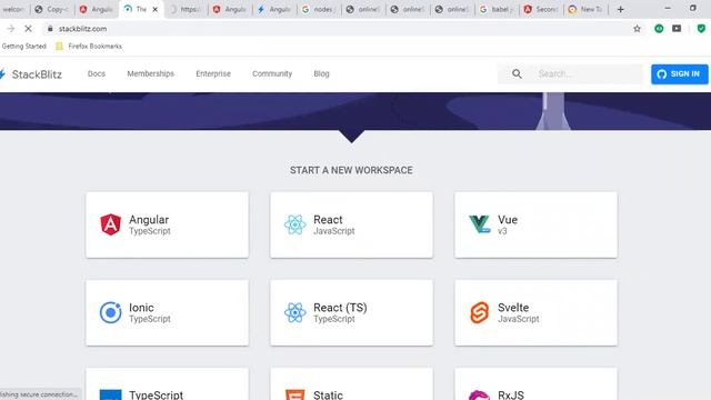 angular training part 4 - StackBlitz online editor for angular , react смотреть онлайн