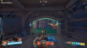 Paladins - геймплей , знакомство с " Кэсси " (УРОН)