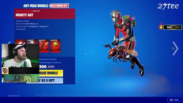 Streamers React To Shang Chi Skin In Fortnite Item Shop смотреть онлайн