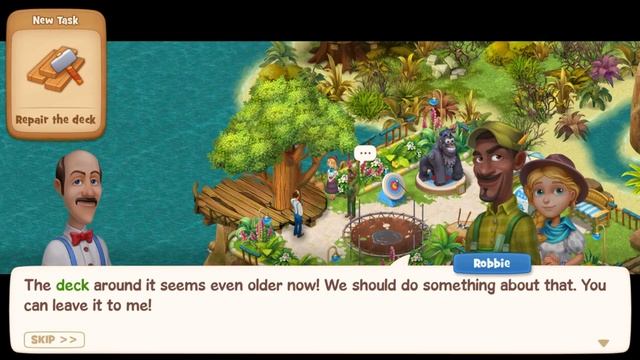 Playrix Gardenscapes New Acres - Amusement Park - Day 2 - Android Gameplay смотреть онлайн