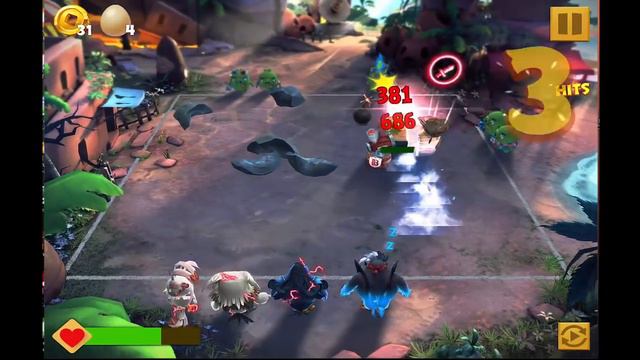 Angry Birds Evolution: Gameplay Chapter-9 Under Siege Level 41-42 Plus Boss Fight смотреть онлайн
