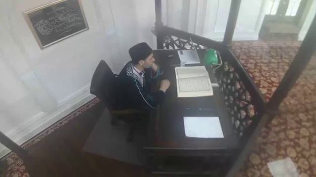 Чтение Корана из мечети Ак мечет г. Болгар камера 1 смотреть онлайн