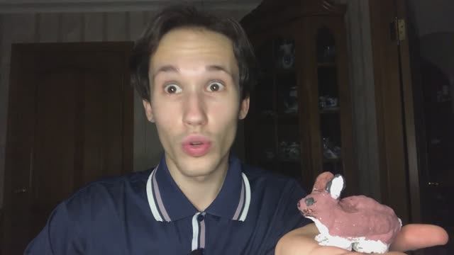 За творческим процессом. Ракитниковый заяц.mp4 смотреть онлайн