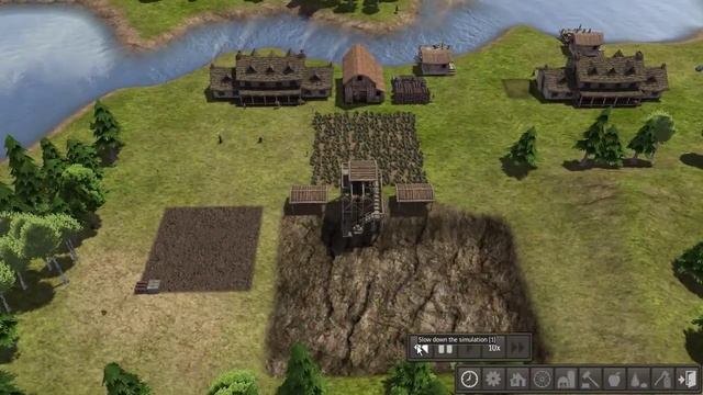 Симулятор месяца - Banished - Строим деревню смотреть онлайн
