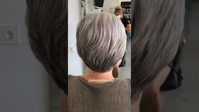 Short Haircut transformation by vivyan hermuz || Pixie haircut || pixie hairstyle || hair tutorial смотреть онлайн