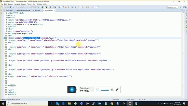 Servlet | JEE | Why Dynamic Web Page | Servlet API | Advance Java Tutorial In Hindi -67 смотреть онлайн