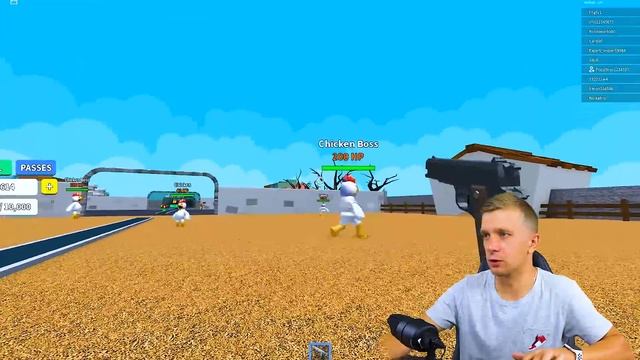 СИМУЛЯТОР Оружия в ROBLOX из Нуба в Профи Какое Мощное ОРУЖИЕ Видео от FFGTV смотреть онлайн