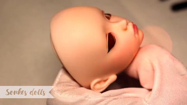 Мэйкап бжд куклы ( BJD Doll Iplehouse Kid Lonnie) | Repainting bjd Dolls смотреть онлайн
