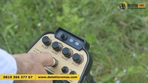 Mengenal Fungsi Switch, Knob Tombol dan Cara Setting Metal Detector Nokta Makro AU Gold Finder