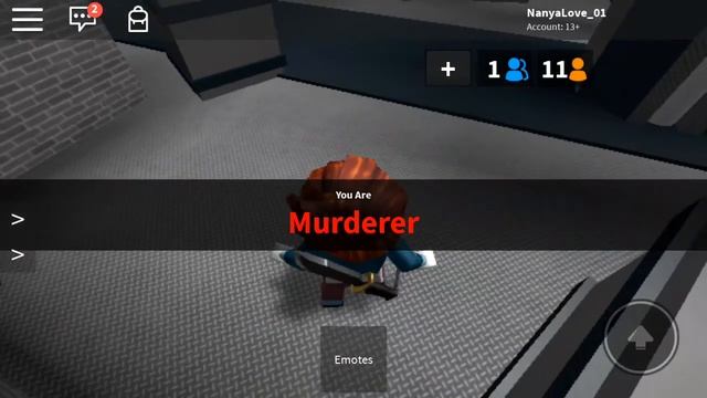 Играю в ROBLOX в Murder mictoru! (Если есть ошибка в название пишите в коментах) смотреть онлайн