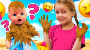 Что произошло с Беби Бон Хлоей в песочнице?