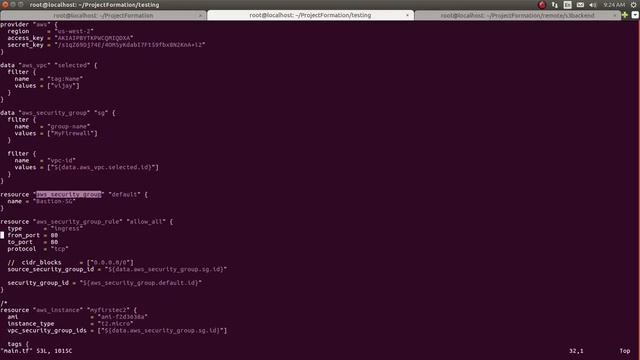 Terraform Security Group | security_group | aws_security_group смотреть онлайн