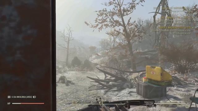 Fallout 76 How to do Tadpole Archery badge Shooting Test and Exam смотреть онлайн