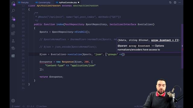 CREER UNE API AVEC SYMFONY 5 - EPISODE 1 - LE SERIALIZER смотреть онлайн