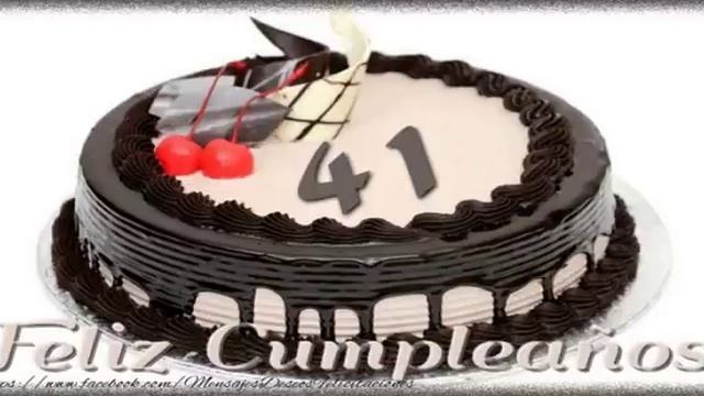 ¡Feliz cumple 41 años! смотреть онлайн