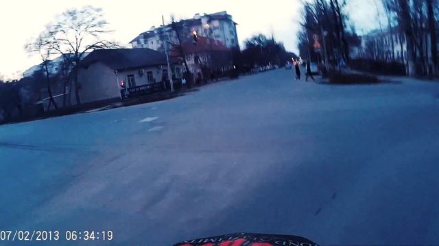 Поездка на мопеде «Верхови́на»