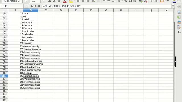 NUMBERTEXT and MONEYTEXT in LibreOffice Calc смотреть онлайн