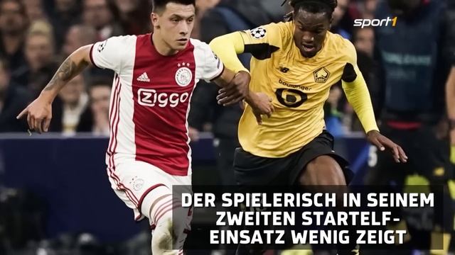 Renato Sanches mit rabenschwarzem Abend gegen Ajax | SPORT1 смотреть онлайн