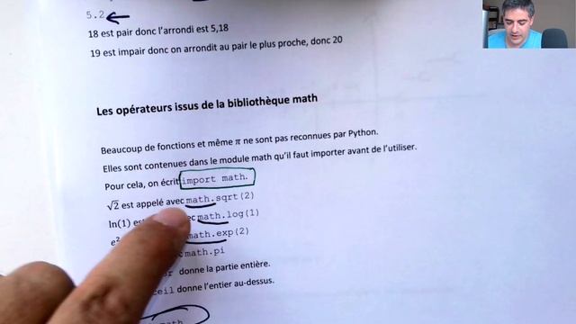 Les 3 façons d'importer la bibliothèque math dans Python смотреть онлайн