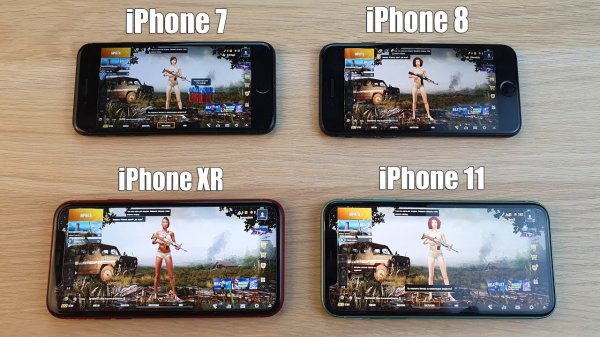 ТЕСТ PUBG НА АЙФОНАХ! iPhone 7, 8, XR, 11