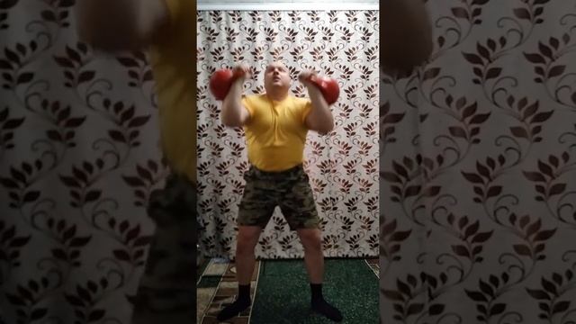 ТРАСТЕРЫ С ГИРЯМИ ПО 32 КГ !!! 21 раз !!! ЗА 1 МИНУТУ !!! смотреть онлайн