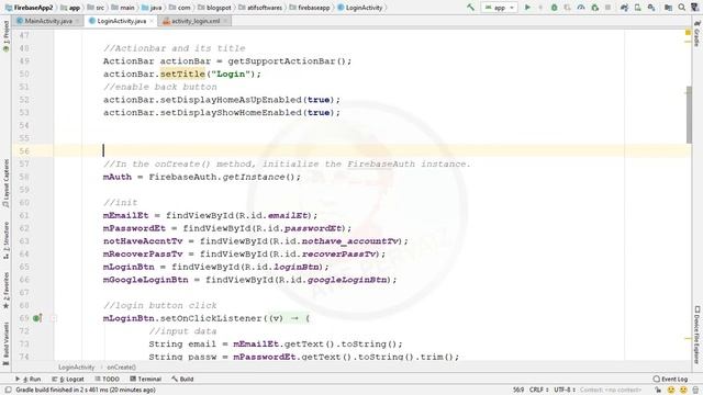 Firebase Social Media App - 04 Google Sign In смотреть онлайн