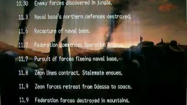 MOBILE SUIT GUNDAM -Target in Sight- (PS3) - Zeon Side - Result смотреть онлайн