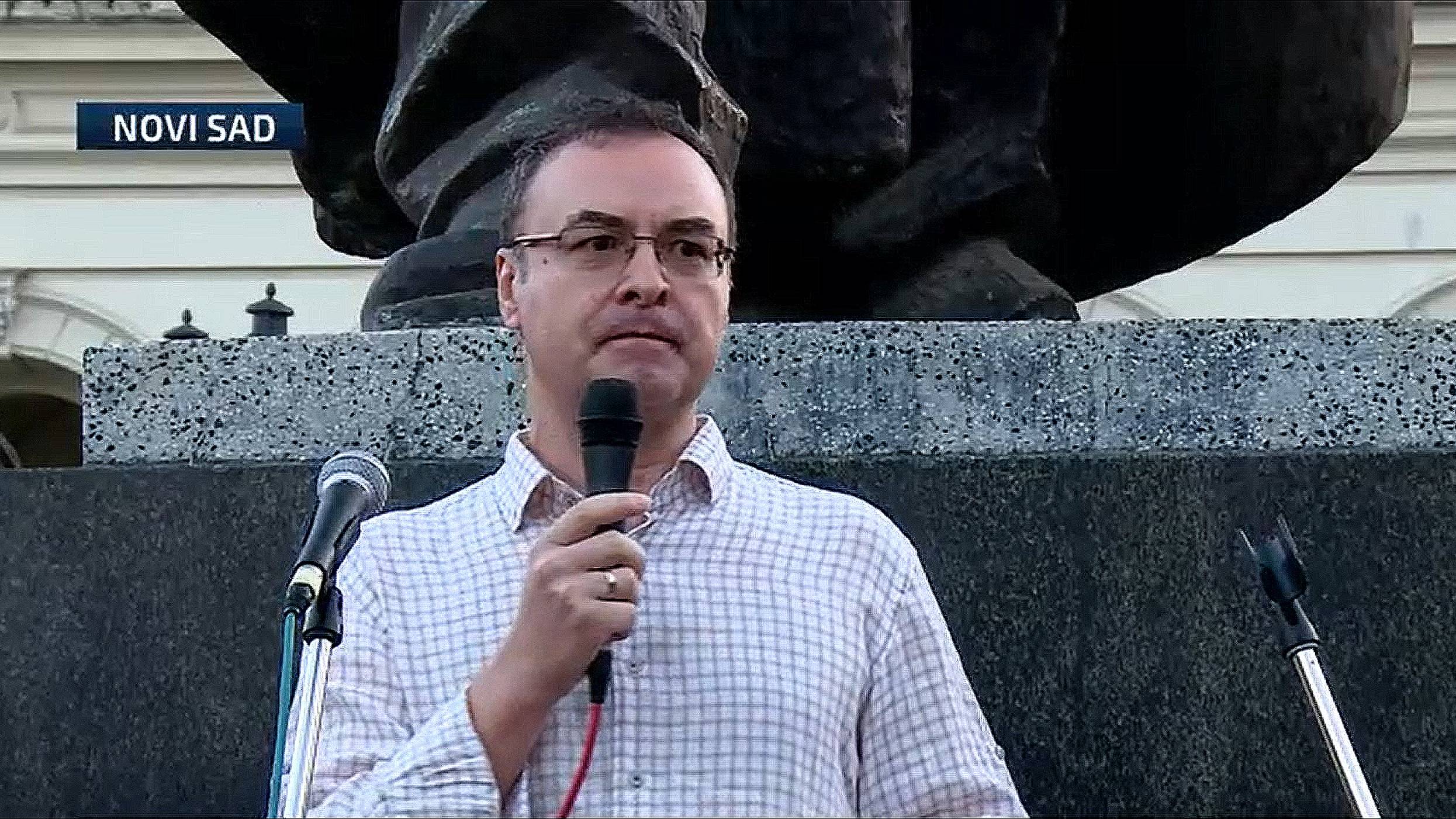Jovo Bakić - PROTEST PROTIV RUDARENJA U NOVOM SADU, 07.08.2024 смотреть онлайн