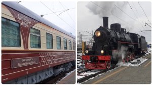Подготовка к запуску ретро поезда  «Уральский экспресс» сообщением Екатеринбург-Верхняя Пышма музей