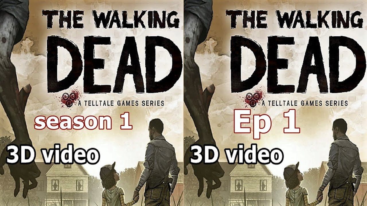The Walking Dead 3D VR Video 3D SBS VR Box S1 Ep 1 Zombie Horror Google Cardboard