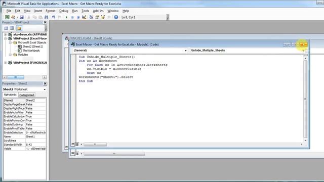 How to get Macro/VBA ready for Excel workbook смотреть онлайн