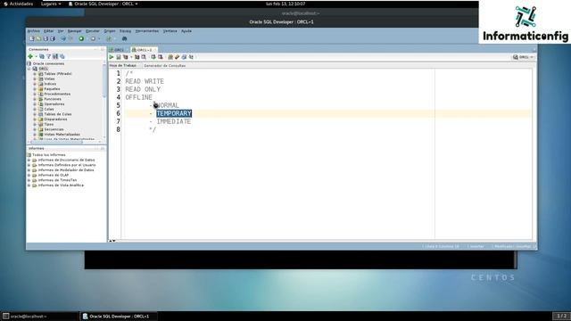 Oracle Base de Datos 21c desde cero para principiantes | COMO CAMBIAR DATAFILE DE ESTADO (video 38) смотреть онлайн