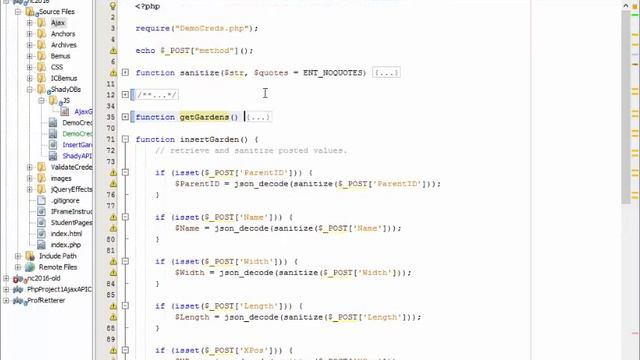 Calling php API functions from jQuery ajax - Part 3 смотреть онлайн
