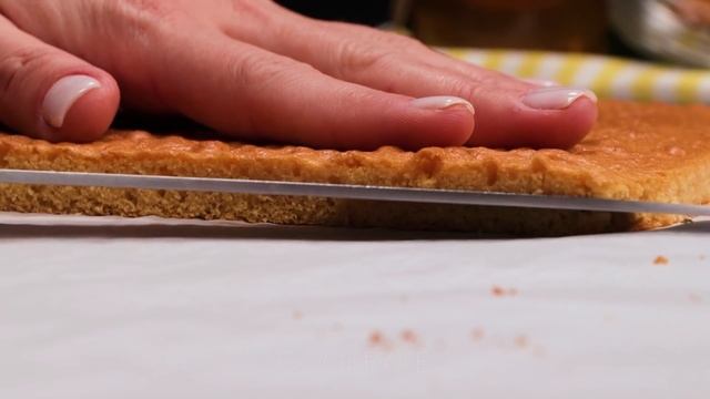 Medovik - A Cake Made Of Honey And Caramel With Sour Cream