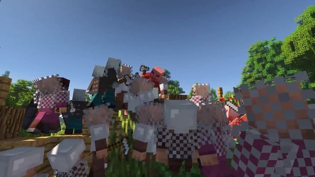 Minecraft - ILLAGERS VS VILLAGERS | Part 6 смотреть онлайн