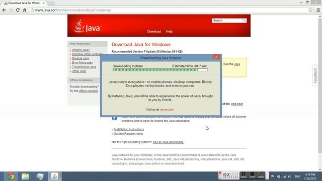 Installing Java in Windows 8 смотреть онлайн