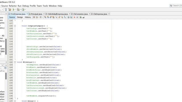 Registro de empresas Interfaz grafica en Java conectada a una base de datos Mysql (Explicacion) смотреть онлайн